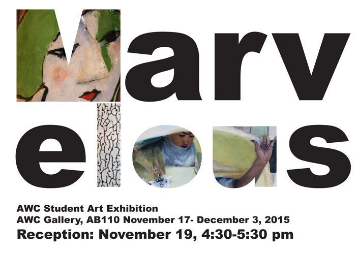 AWC Student Art Exhibition Fall 2015